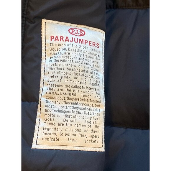 Parajumpers Women's S Long Bear Navy Blue Down Insulated Jacket Arctic Parka \* - Picture 11 of 17